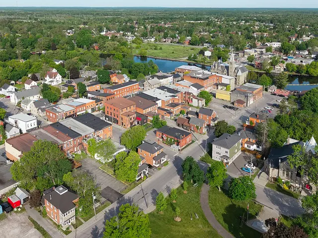 The town of Carleton Place, Ontario