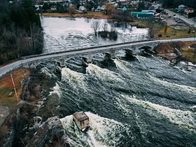 The Pakenham Five Span Bridge over the Mississippi River, Ontario