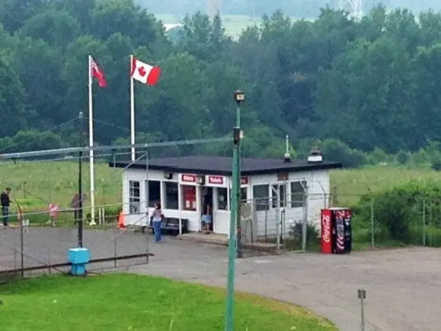 Le corps de garde au Diefenbunker, le Musée canadien de la Guerre froide.