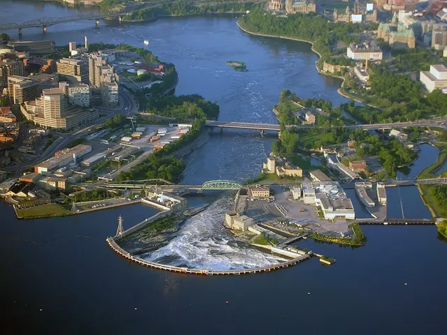 Chaudière Falls on the Ottawa River