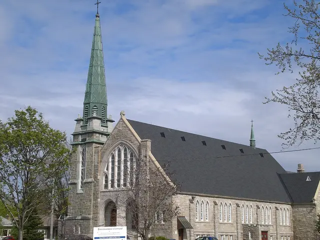 Exterior of Église Saint-Charles-Garnier, a stone church building in Quebec City.