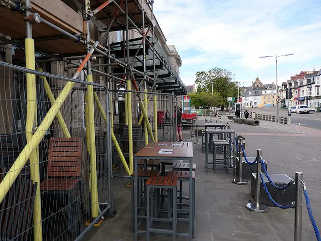 Exterior of a Wetherspoon pub in Aberystwyth, Wales.